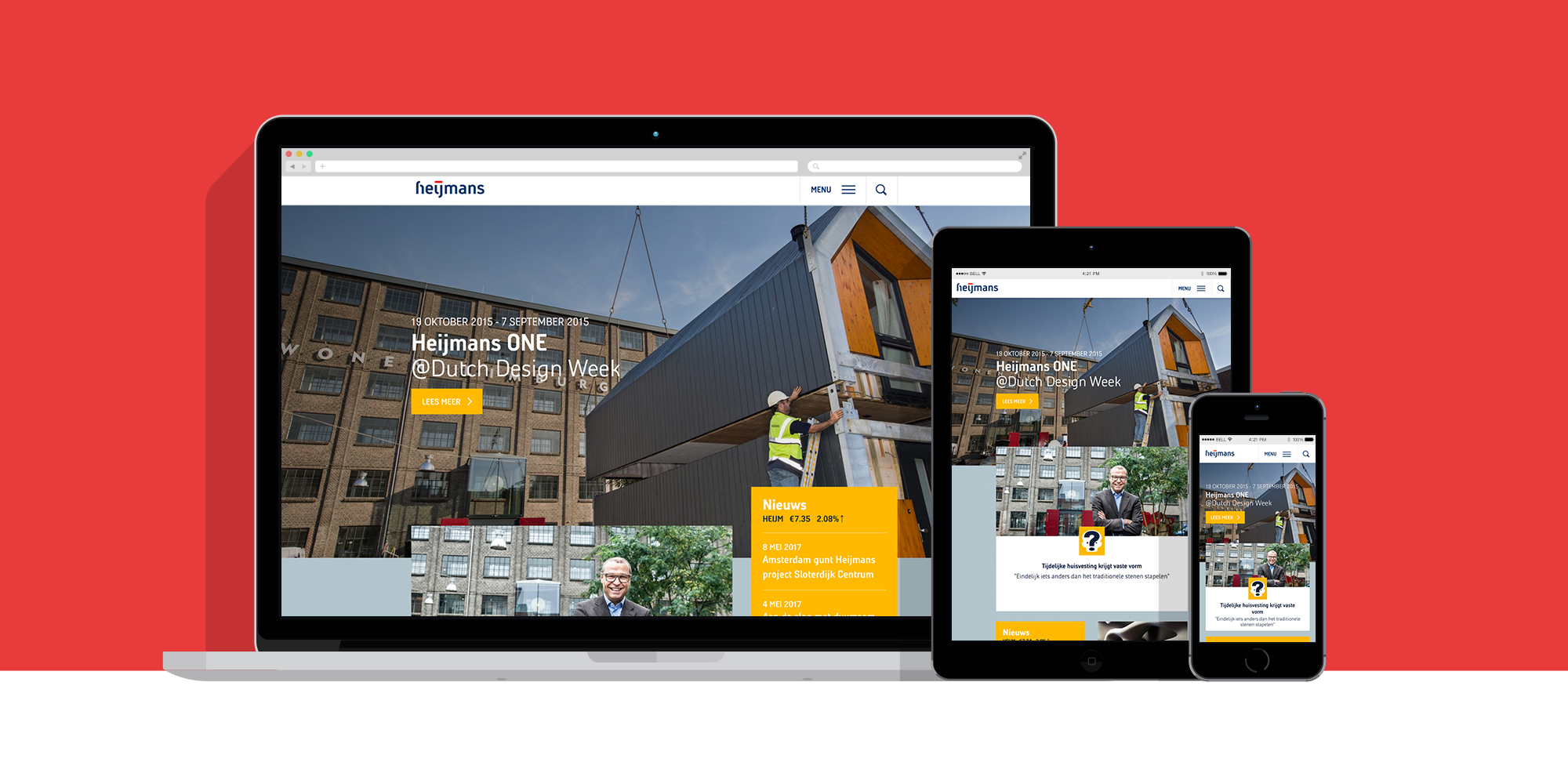 Heijmans.nl responsive devices Heijmans.nl responsive devices